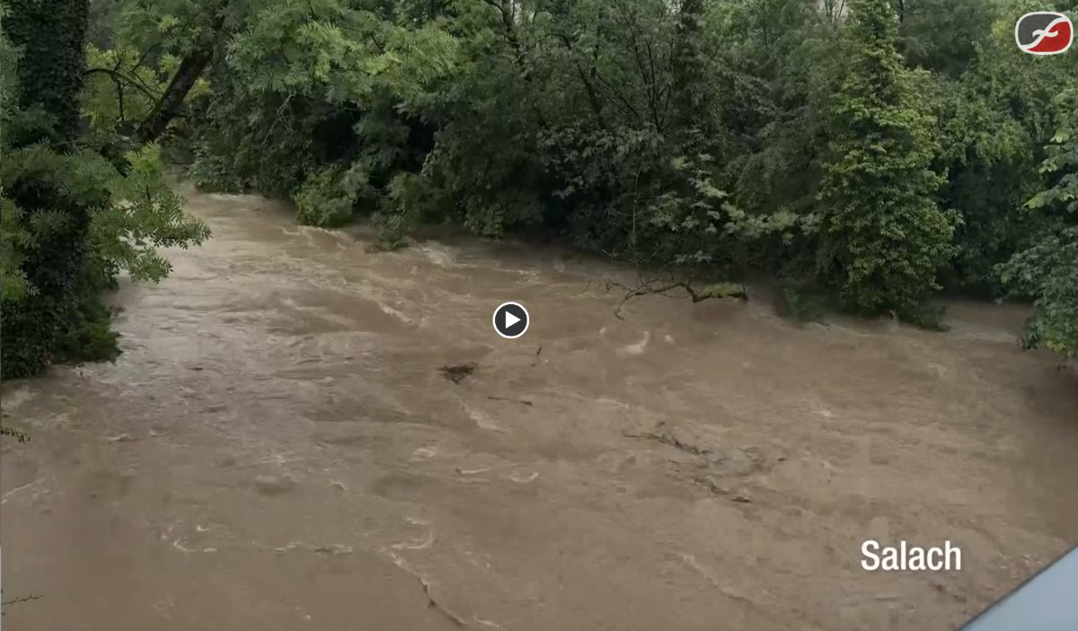 Hochwasser Ebersach